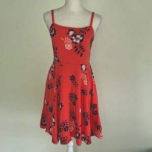 Coral dress
